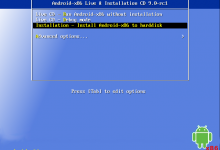 Android-x86 Installation-自由阿草